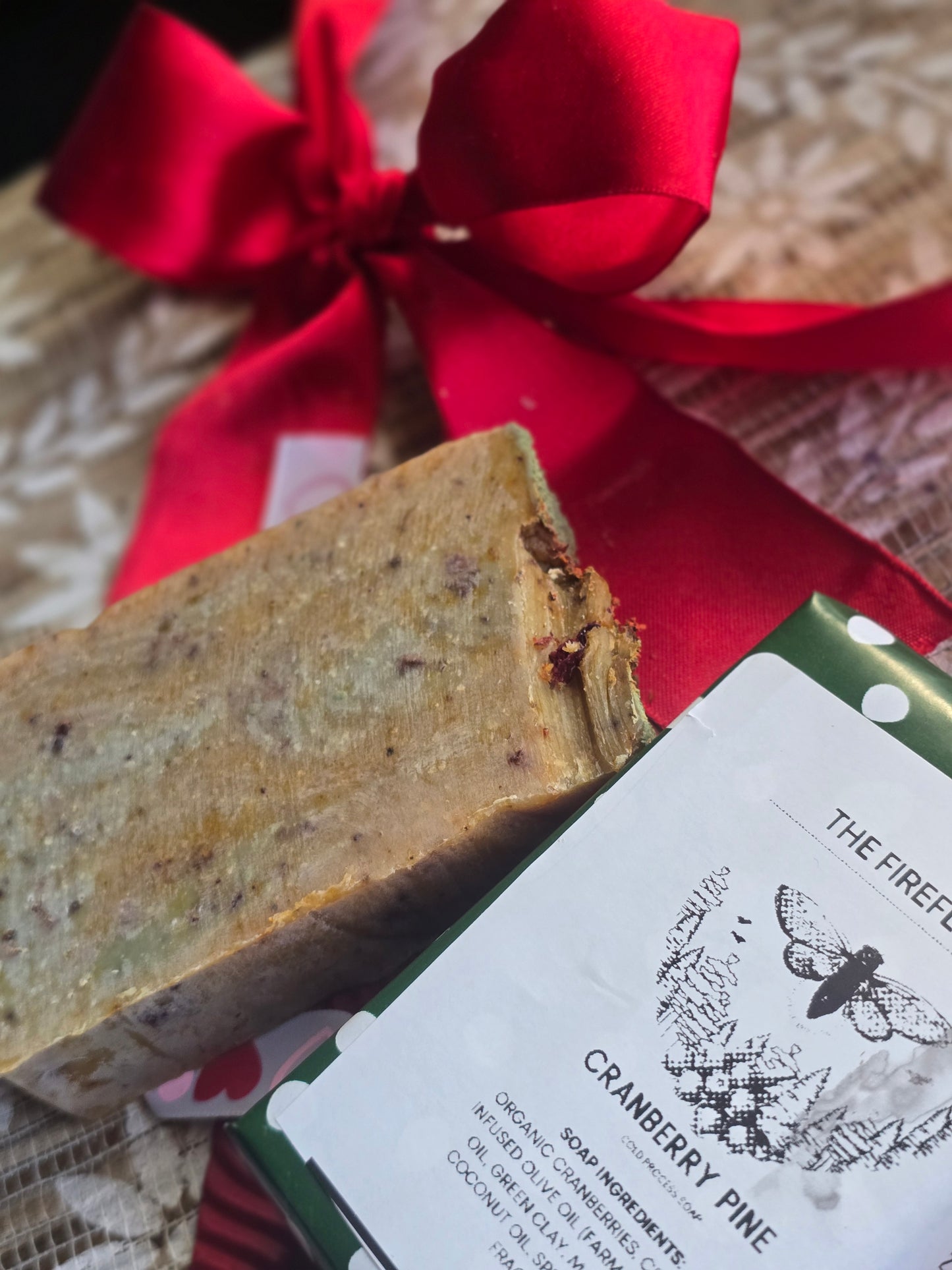 Cranberry Pine Soap Bar