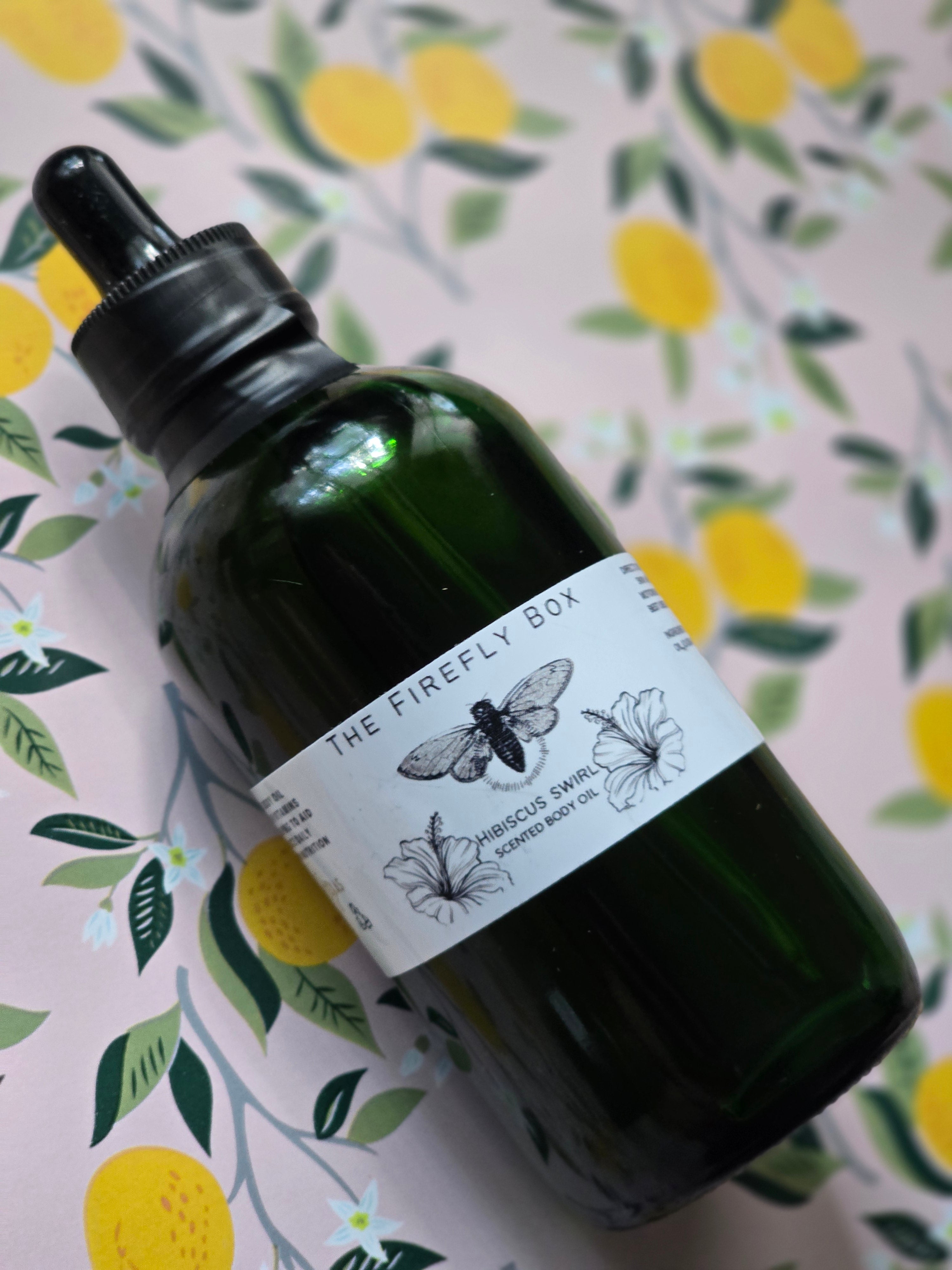 Hibiscus Swirl Body Oil